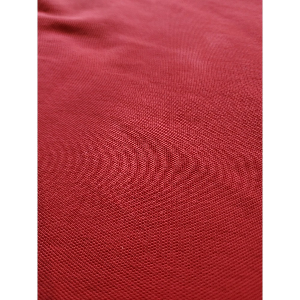 Orvis Polo Shirt Men Medium Signature Regular Fit 100% Cotton Heavy Weight Red - Picture 10 of 11